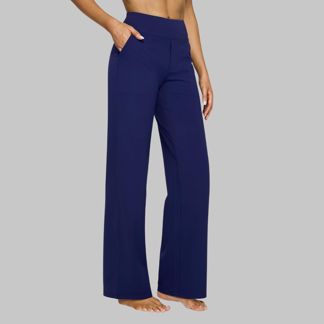 Le Pantalon Céline | Tissu stretch confortable & Taille haute amincissante
