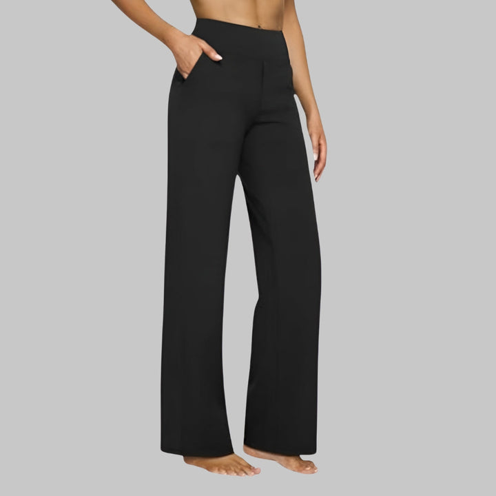 Le Pantalon Céline | Tissu stretch confortable & Taille haute amincissante