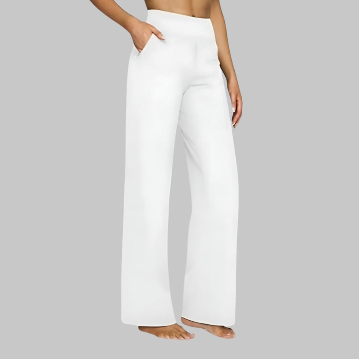 Le Pantalon Céline | Tissu stretch confortable & Taille haute amincissante