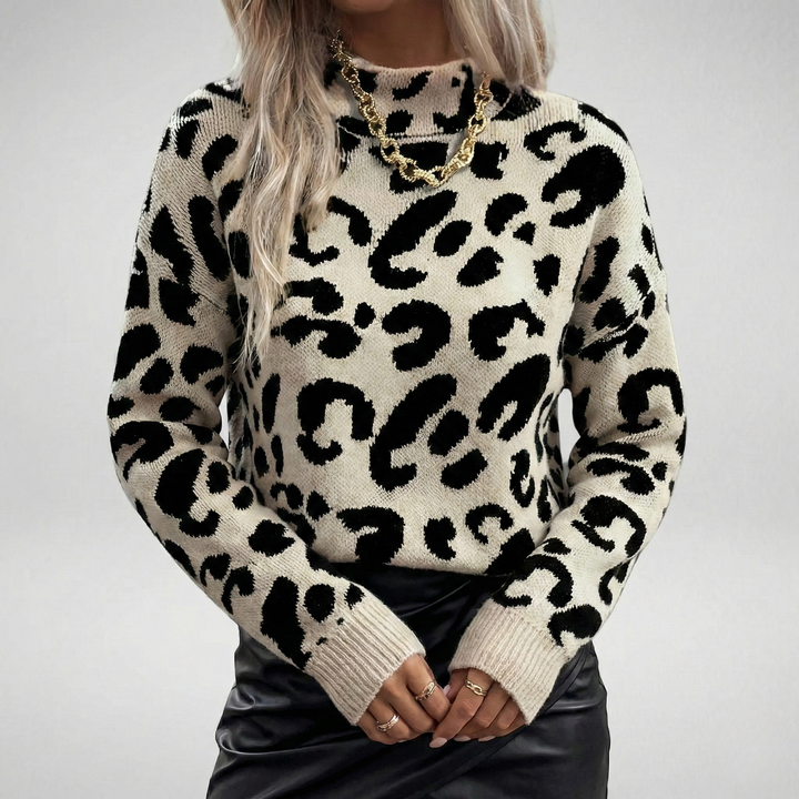Séraphine | Pull Léopard Signature