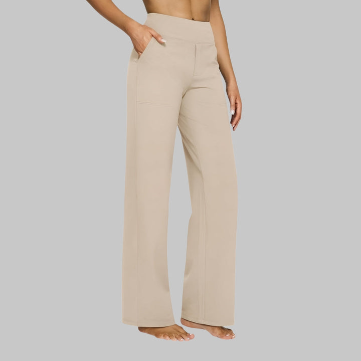 Le Pantalon Céline | Tissu stretch confortable & Taille haute amincissante