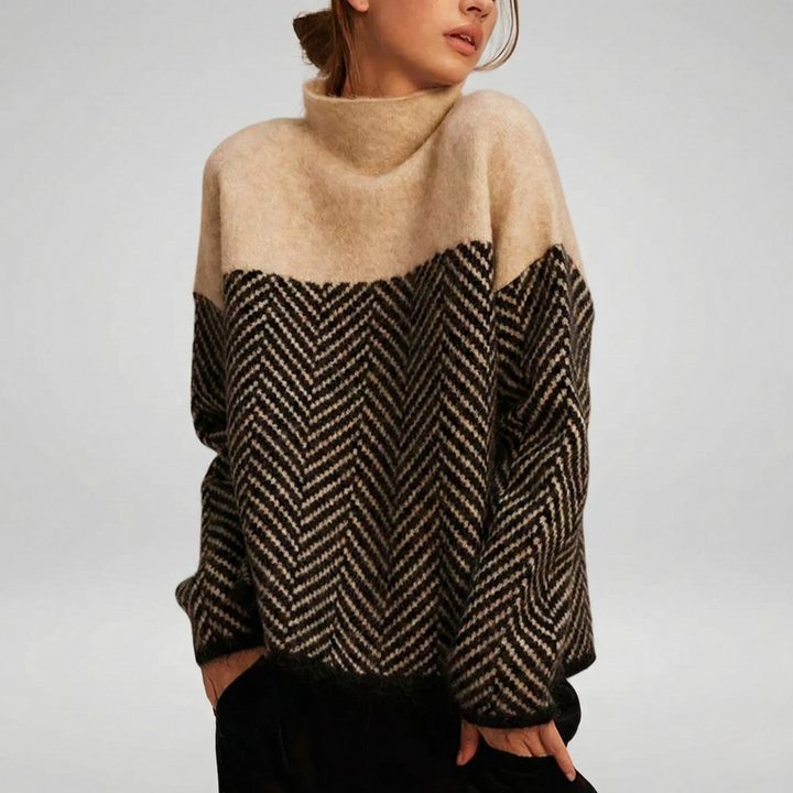 Mira | Pull Torsadé Élégant