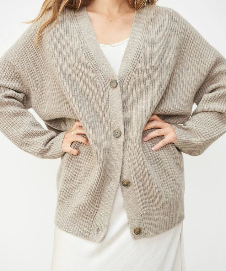 Amanda | Cardigan en cachemire col V