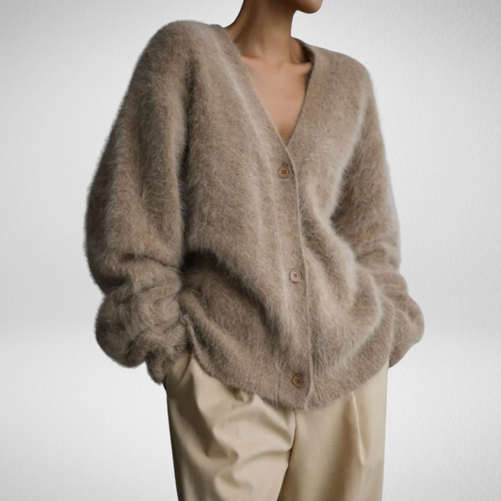 Catherine | Cardigan en cachemire col V