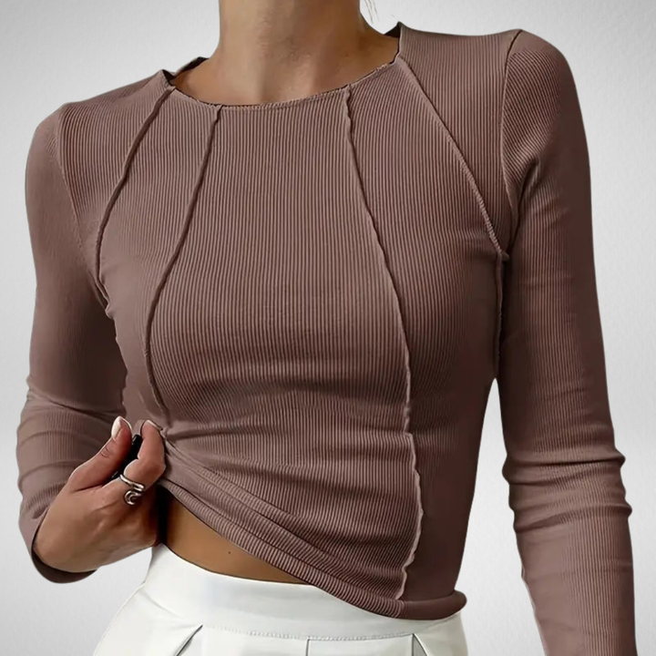 Brigitte Bordeaux | T-shirt à manches longues