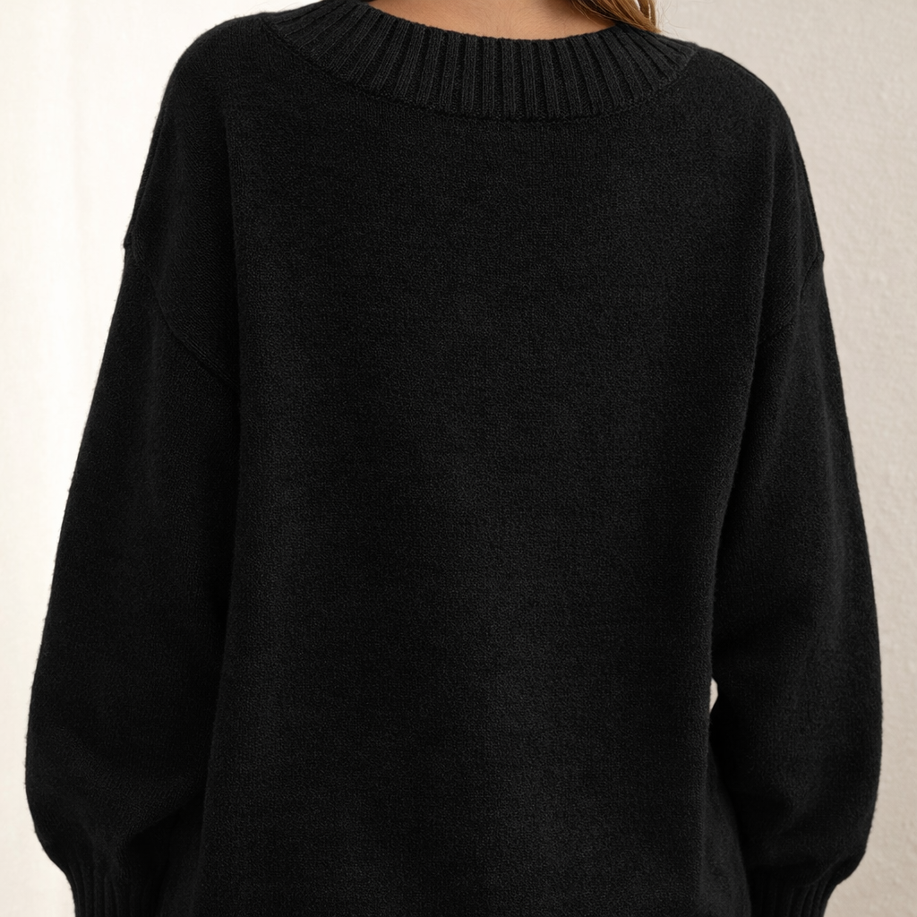 Marguerite | Pull en cachemire col V